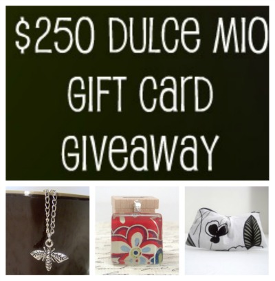 $250 Dulce Mio Gift Card Giveaway
