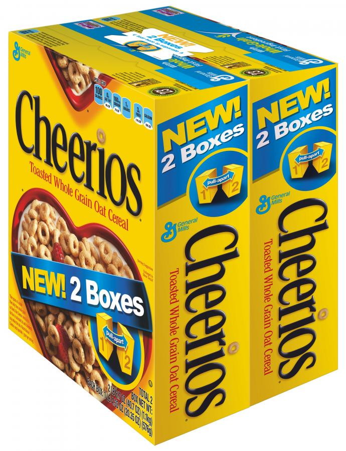 Cheerios Old Box