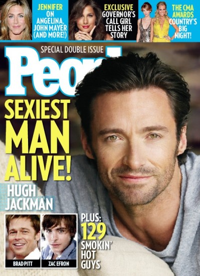 Hugh Jackman PEOPLE Magazine Sexiest Man Alive