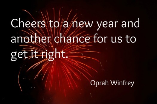 New Years Eve Oprah Winfrey Quote