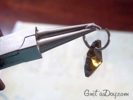 How to Make Swarovski Crystal Earrings