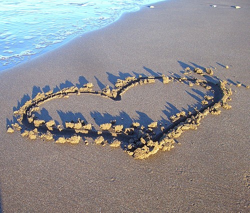 Heart in the Sand photo