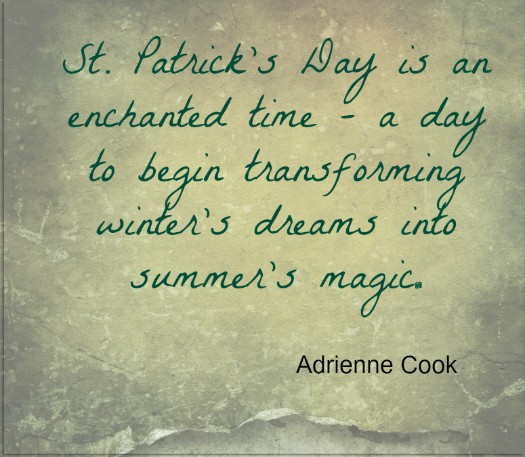 St Patricks Day Quote Adrienne Cook