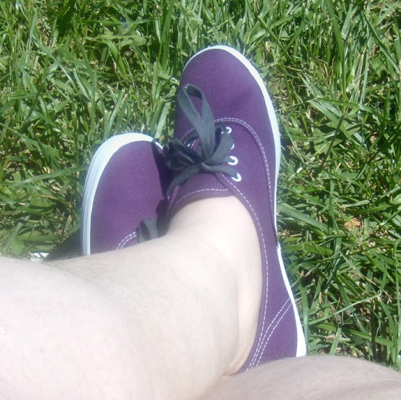 purple keds shoes