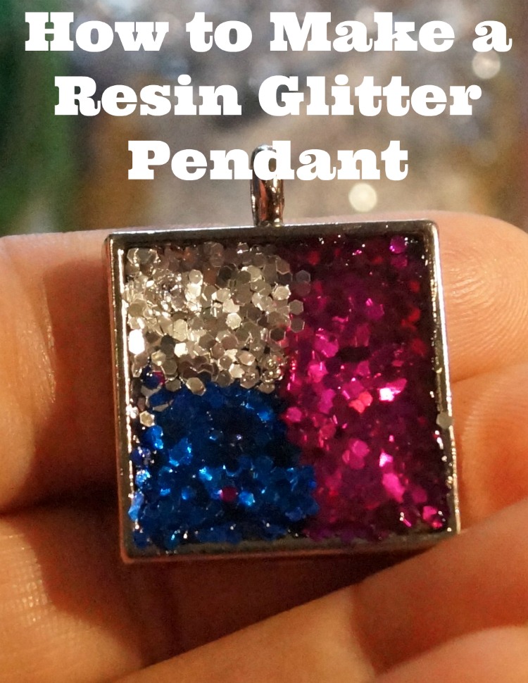 How to Make Resin Glitter PendantsLearn to make a DIY Glitter Pendant