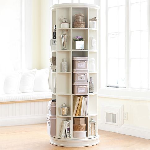 rotating-round-bookcase