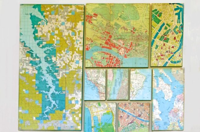 How to create a wall map gallery