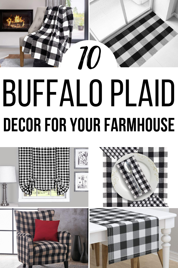 Buffalo Plaid Style - Great Home Decor Finds