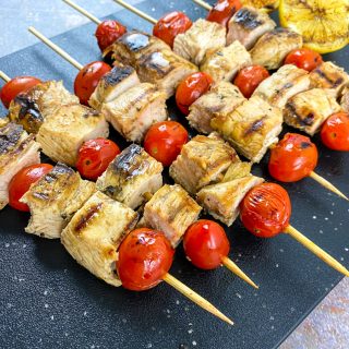 Grilled Greek Chicken Skewers