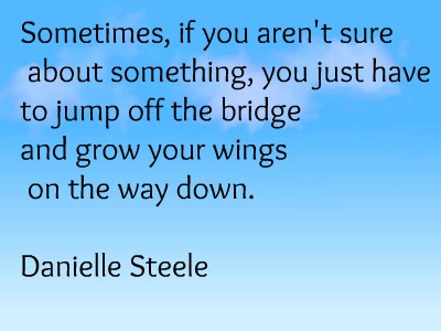 Danielle Steel Growing Wings quote